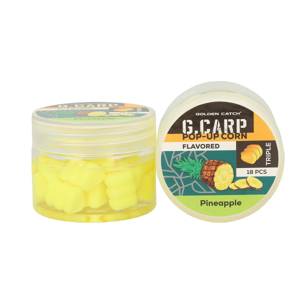 Кукурудза в діпі GC G.Carp Pop-Up Triple Flavored (18шт)Pineapple