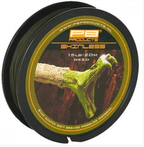 Повідковий матеріал PB Products Skinless 15lb silt 20m