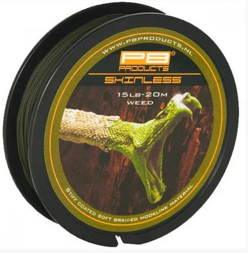 Повідковий матеріал PB Products Skinless 15lb silt 20m