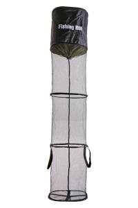 Садок Fishing ROI прорезин. с металл. зовнішніми кільцями в чехле 2m 40*30 green