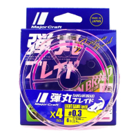 Шнур Major Craft DANGAN, x4 UL, PINK