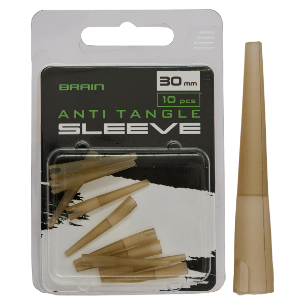 Протизакручувач Brain Anti Tangle Sleeve 30mm (10 шт/уп) Brown SGXA-CA10-5
