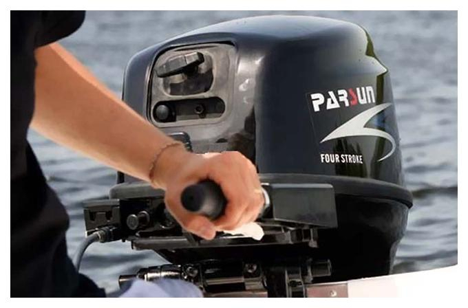 Човновий двигун Parsun F9.8BWS