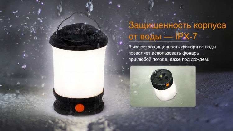 Фонарь Fenix CL30R (черный, серый)