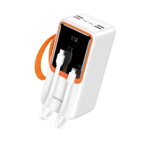 Power Bank Kakusiga KSC-1090 50000mAh (4USB/2USB-C/22.5W)- білий (900177)