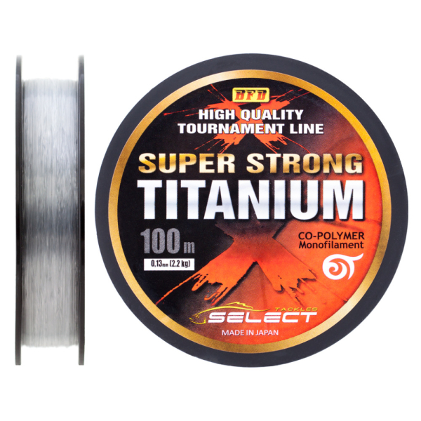 Волосінь Select Titanium 100m (Steel)