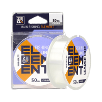 Волосінь ZEOX Element Leader Line 50м Clear 0.185мм