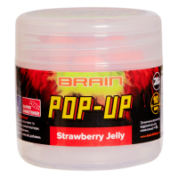 Бойлы Brain Pop-Up F1 Strawberry Jelly (клубника) 8mm 20g