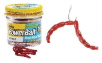 Силіконовий мотиль Berkley "Power Blood Worm"