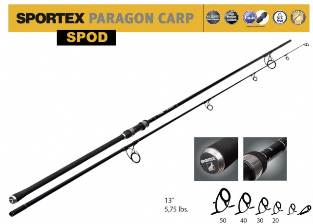 Удилище карповое Sportex Paragon Spod 13ft 5.75lb