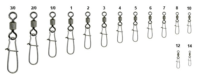 Застібка Golden Catch американка з вертлюгом 1050BN 