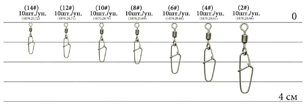 Вертлюжок із застібкою Select SF0053