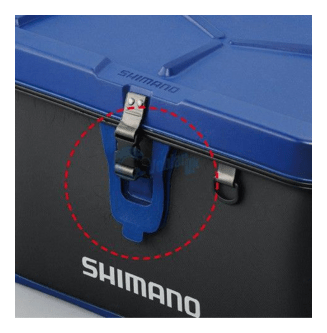 Сумка Shimano Hard EVA Tackle Boat Bag 22L 30x38x32см ц:черный/серый