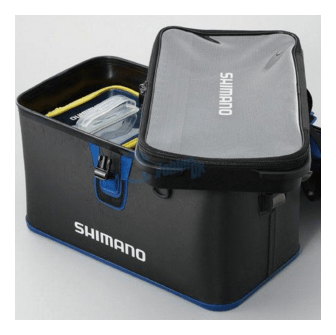 Сумка Shimano Hard EVA Tackle Boat Bag 22L 30х38х32см ц:чорний/сірий