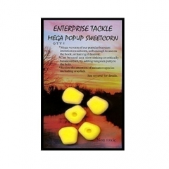 Плаваюча кукурудза Enterprise Tackle Mega Popup Sweetcorn Yellow Unflavoured