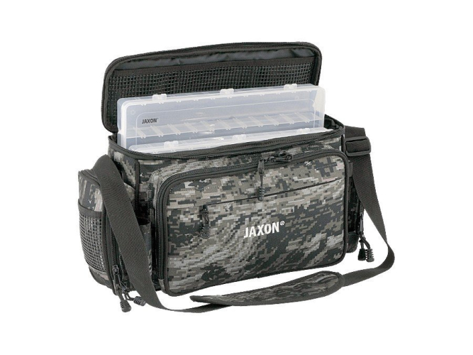 Сумка Jaxon Fishing Team Bag + 2 коробок- 48/18/26 cm