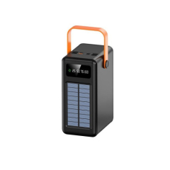 Power Bank Big Box 120000mAh Fast Charge+cable (4USB/Type-C/Micro/Lightning)- чорний (900165)