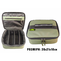 ПМ Сумка-органайзер для насадок, діпів, бойлів 26х21х10см