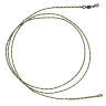Оснастка карповая GC G.Carp Looped Leadcore with Quick Change 75см 50lb (3шт) Caмo Green — фото 1