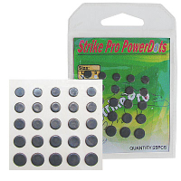 Обтяжувач Strike Pro Power Dots Black L (0.11-0.22г) для приманок (25шт)