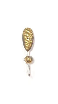 Блешня Mustad "Жабка батон" (латунь)