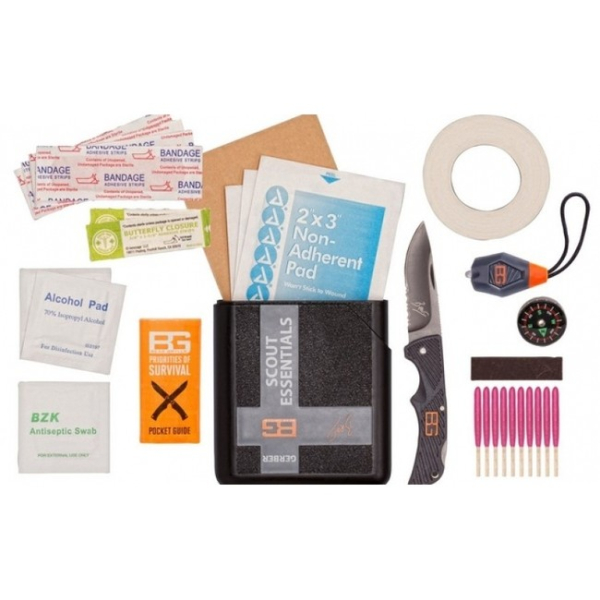 Набір для виживання Gerber Bear Grylls Scout Essentials Kit Plastic case 