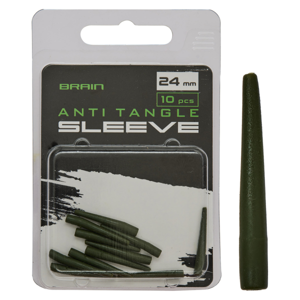 Протизакручувач Brain Anti Tangle Sleeve 24mm (10 шт/уп) Green SGXA-904721