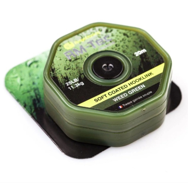 Поводочний матеріал Ridge Monkey Tec Soft Coated Hooklink 25lb