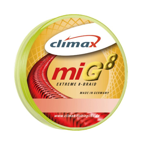 Шнур Climax Mig8 Braid 135m fluo-yellow SB