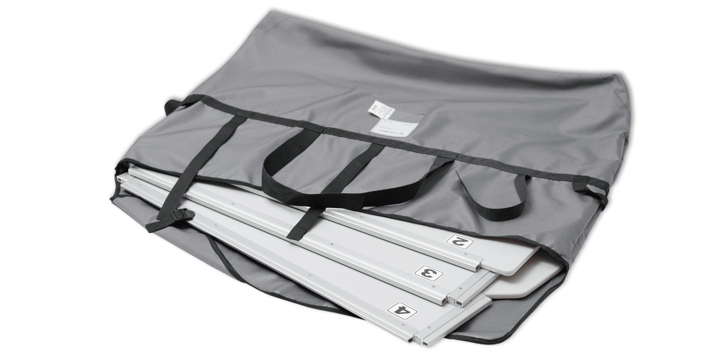 Сумка під жорсткий підлогу Kolibri (КМ-400DSL, КМ-450DSL), темно-сірий