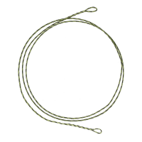 Оснастка карповая GC G.Carp Double Looped Leadcore 75см 50lb (3шт) Caмo Green