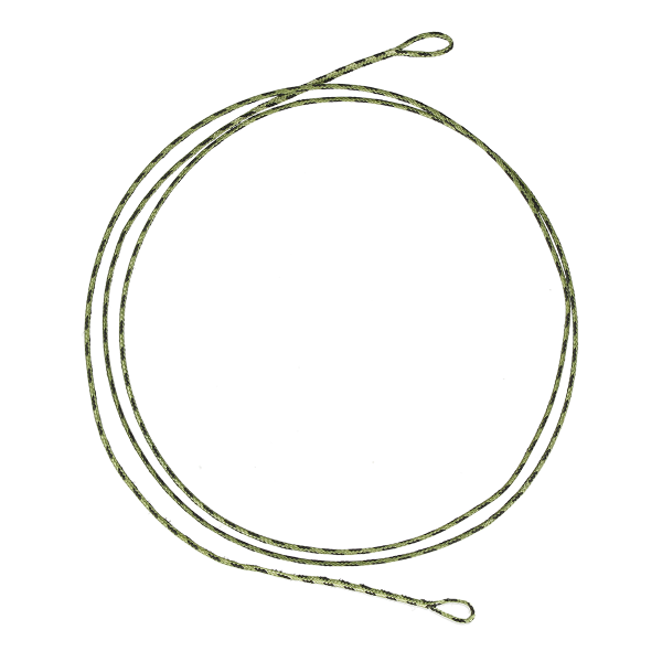 Оснастка карповая GC G.Carp Double Looped Leadcore 75см 50lb (3шт) Caмo Green