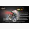 Фонарь Fenix HL30 Cree XP-G (R5), серо-зеленый — фото 11