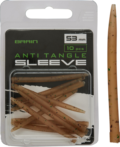 Противозакручиватель Brain Anti Tangle Sleeve 53mm (10 шт/уп) Brown SGXA-CA03-53