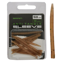 Противозакручиватель Brain Anti Tangle Sleeve 53mm (10 шт/уп) Brown SGXA-CA03-53