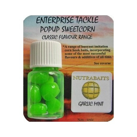 Плаваюча кукурудза Enterprise Tackle Nutrabaits Garlic Mint Green