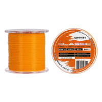 Леска Brain Classic Carp Line (solid orange) 600m 0.25mm 15lb 6.6kg