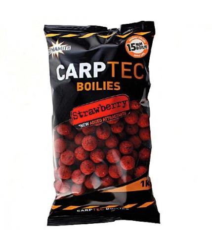 Бойлы Dynamite Baits CarpTec Strawberry 15мм/1кг