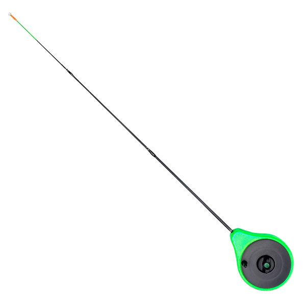 Удочка зимняя GC N-Ice Closed Reel Ice Rod with Guides Green