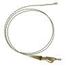 Оснастка карповая GC G.Carp Leadcore Safety Clip Leader 75см 50lb (3шт) Caмo Green — фото 1