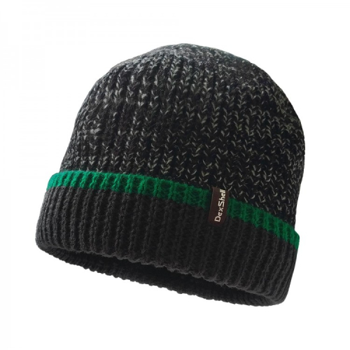 Шапка водонепроницаемая Dexshell Cuffed Beanie DH353GRN