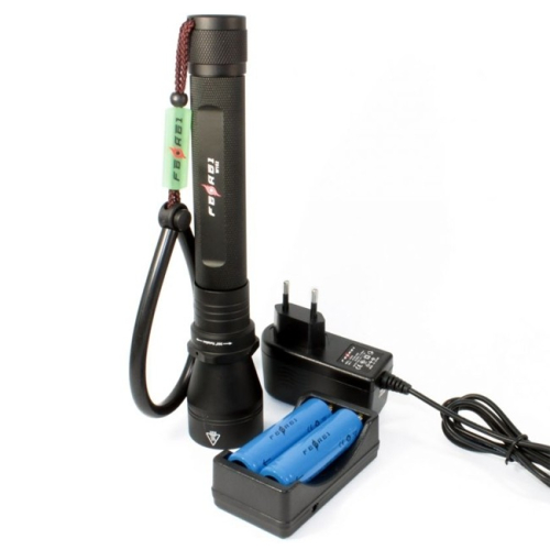 Ліхтар для дайвінгу Ferei W152 CREE XML (холодне світло діода)