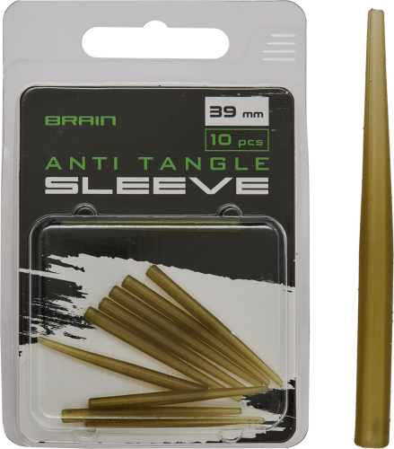 Противозакручиватель Brain Anti Tangle Sleeve 39mm (10 шт/уп) Brown SGXA-40