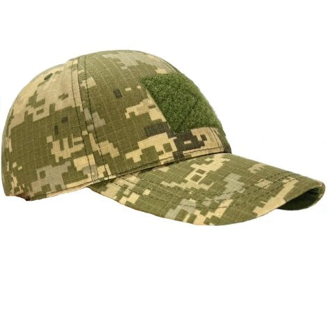 Кепка військова ЗСУ під шеврон піксель (LE2212)