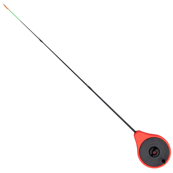 Вудка зимова GC N-Ice Closed Reel Ice Rod with Guides Red