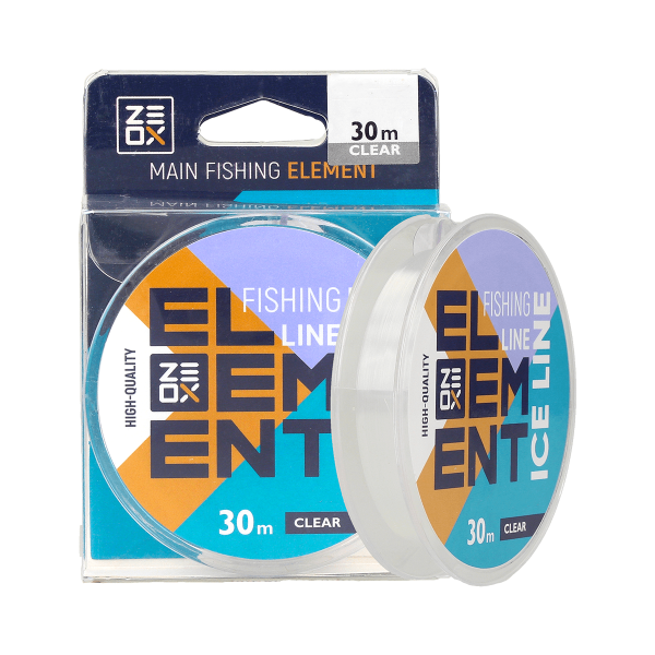 Волосінь ZEOX Element Ice Line 30м Clear 0.148мм