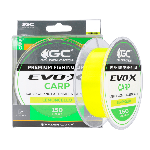 Волосінь GC EVO-X Carp 150м Lemoncello 0.286мм