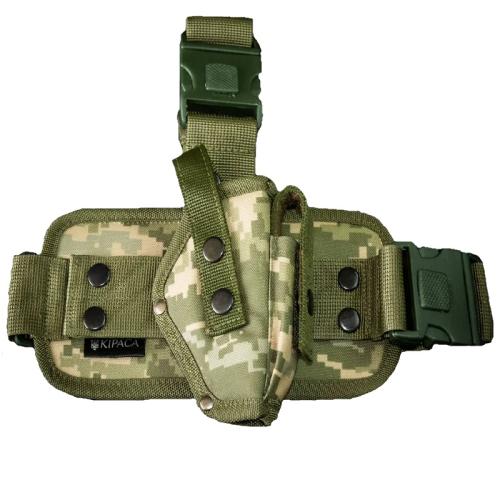 Кобура на бедро для ПМ кордура Kirasa пиксель(KI281)