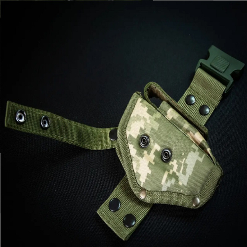 Кобура на бедро для ПМ кордура Kirasa пиксель(KI281)