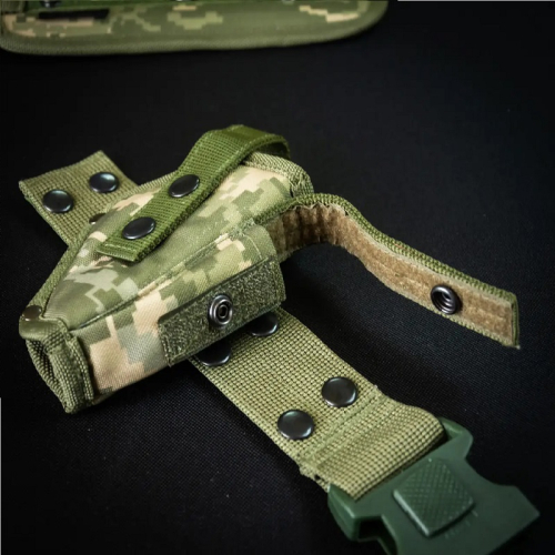 Кобура на бедро для ПМ кордура Kirasa пиксель(KI281)